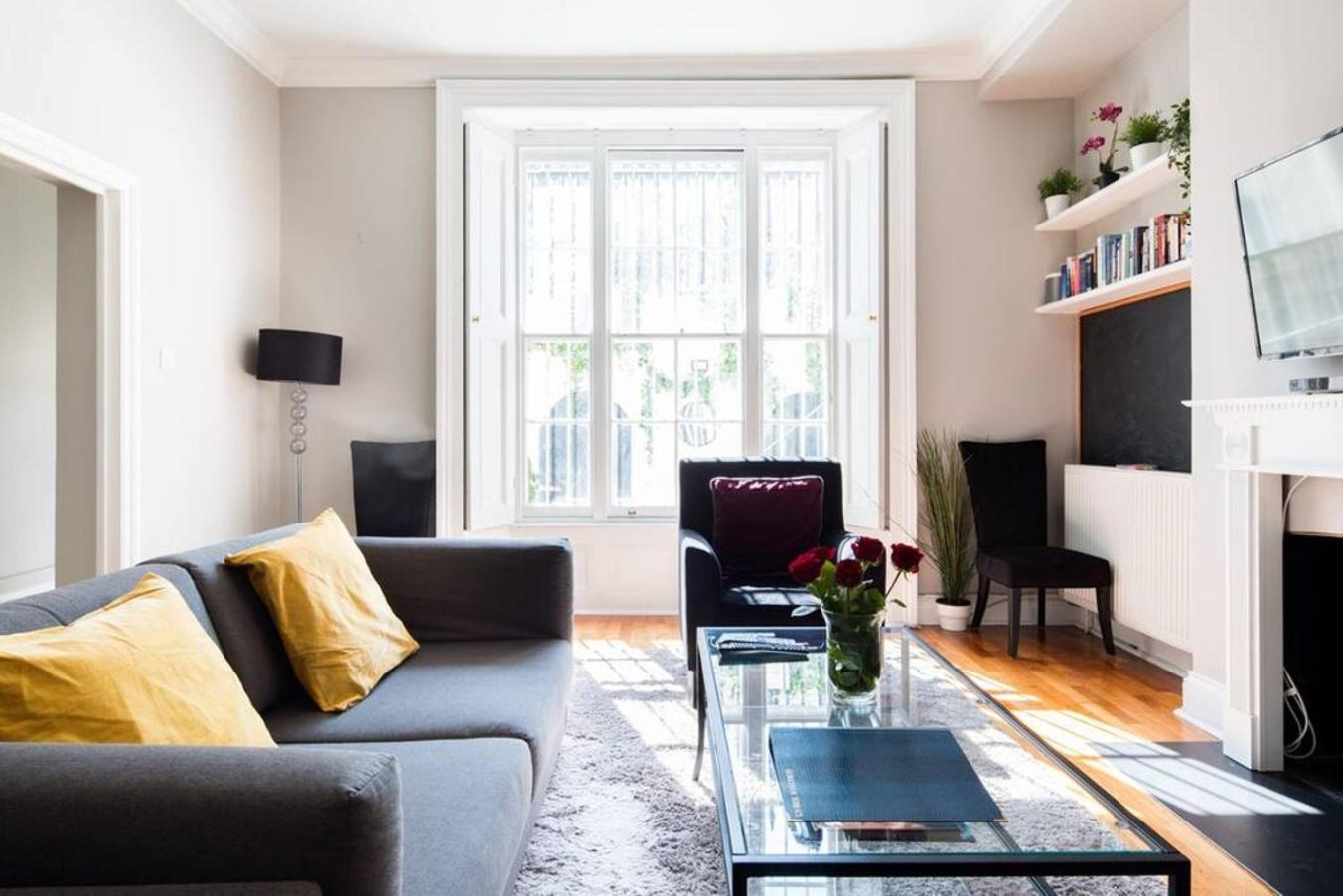 Апартаменты Steps From Hyde Park 2Br 2Bath Sleeps 6 Лондон Экстерьер фото